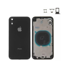Корпус Apple iPhone XR (Black) з склом камери / Original PRC