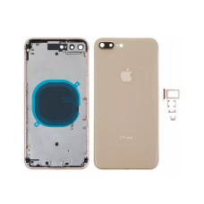 Корпус Apple iPhone 8 Plus (Gold) з склом камери / Original PRC