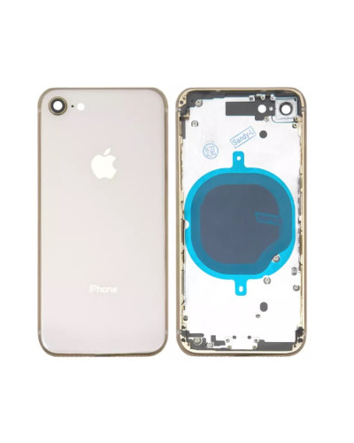 Корпус Apple iPhone 8 (Gold) з склом камери / Original PRC