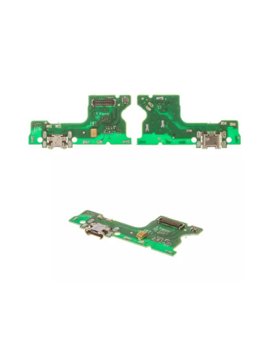 Плата зарядки Huawei Y7 2019 з компонентами