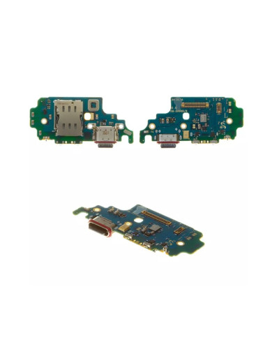 Плата зарядки Samsung G998 Galaxy S21 Ultra з компонентами / ORIGINAL