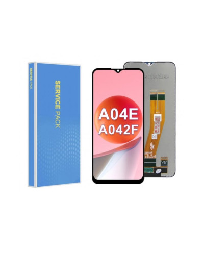 Дисплей Samsung A042 Galaxy A04e з сенсором (Чорний) Original Pack