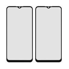 Скло дисплея Samsung A025 Galaxy A02s  / A035 Galaxy A03 / A037 Galaxy A03s + OCA (Чорне) Original