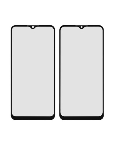 Скло дисплея Samsung A025 Galaxy A02s  / A035 Galaxy A03 / A037 Galaxy A03s + OCA (Чорне) Original