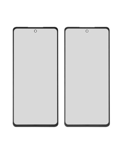 Скло дисплея Samsung A525 Galaxy A52 2021 / A526 Galaxy A52 5G / A528 Galaxy A52s 5G + OCA (Чорне) Original