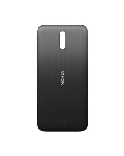 Задня кришка Nokia 2.3 з склом камери (Сіра) Original
