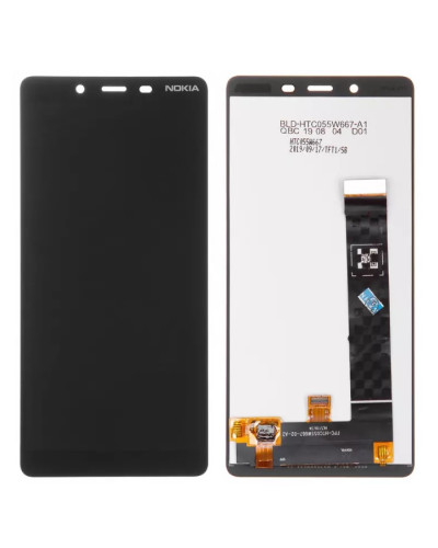 Дисплей Nokia 1 Plus / TA-1111 / TA-1123 / TA-1127 / TA-1130 з сенсором (Чорний) ORIGINAL