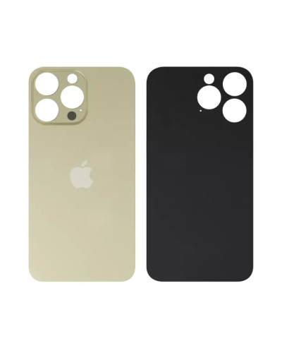 Задня кришка Apple iPhone 14 Pro (Gold) Більший виріз / Original