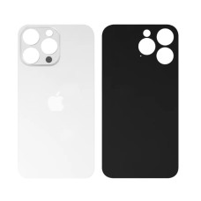 Задня кришка Apple iPhone 14 Pro (Silver) Більший виріз / Original