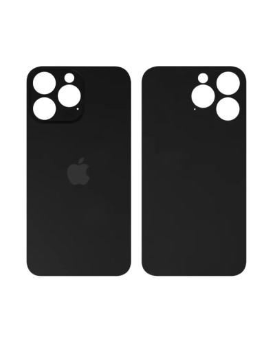 Задня кришка Apple iPhone 14 Pro (Space Black) Більший виріз / Original