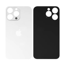 Задня кришка Apple iPhone 14 Pro Max (Silver) Більший виріз / Original