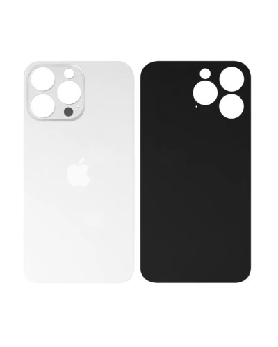 Задня кришка Apple iPhone 14 Pro Max (Silver) Більший виріз / Original