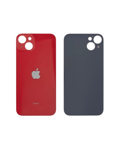 Задня кришка Apple iPhone 14 Plus (Red) Більший виріз / Original