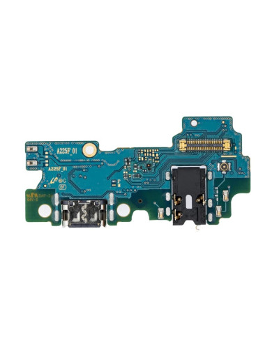 Плата зарядки Samsung A225 Galaxy A22 з компонентами / ORIGINAL