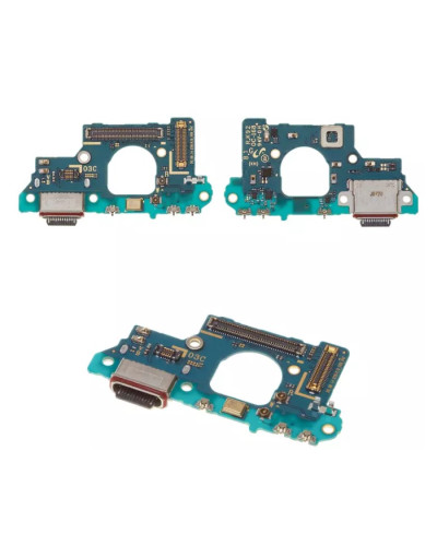 Плата зарядки Samsung G781 Galaxy S20 FE 5G з компонентами / ORIGINAL