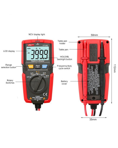 Мультиметр (тестер) UNI-T UT125C
