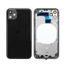 Корпус Apple iPhone 11 (Black) з склом камери / Original PRC