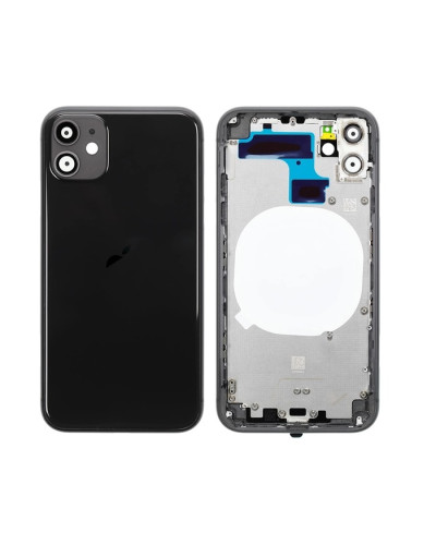 Корпус Apple iPhone 11 (Black) з склом камери / Original PRC