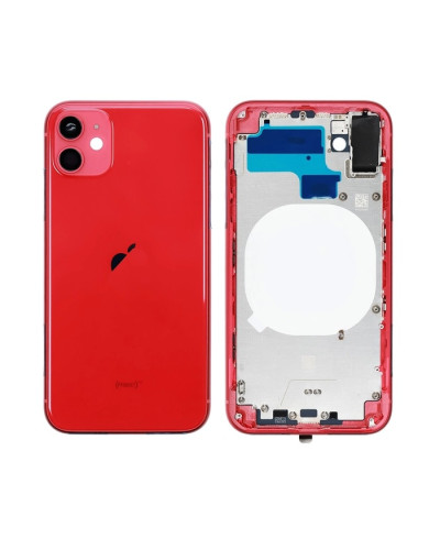 Корпус Apple iPhone 11 (RED) з склом камери / Original PRC
