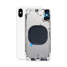 Корпус Apple iPhone XS (Silver) з склом камери / Original PRC