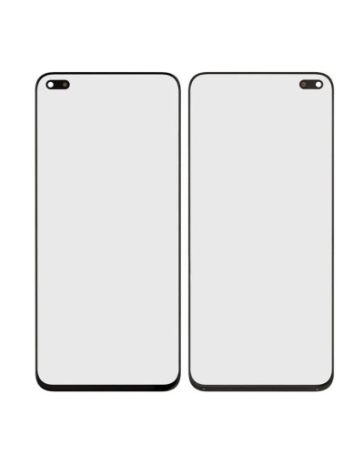 Скло дисплея Huawei Nova 8i / Honor 50 Lite / Honor X20 + OCA (Чорне) Original