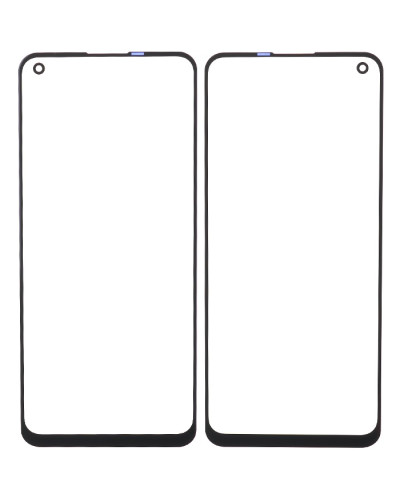 Скло дисплея Oppo A74 4G / A94 5G / A95 5G / F19 / F19 Pro / Reno 4 SE / Reno 5 Lite + OCA (Чорне) Original