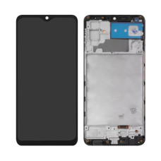 Дисплей Samsung M325 Galaxy M32 з сенсором в рамці (Чорний) OLED / BIG LCD