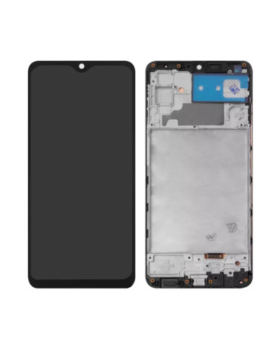 Дисплей Samsung M325 Galaxy M32 з сенсором в рамці (Чорний) OLED / BIG LCD