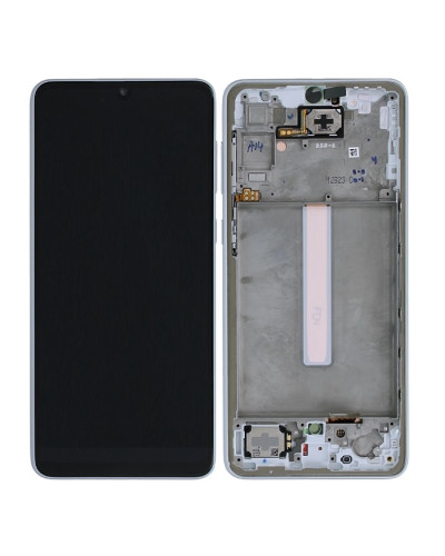 Дисплей Samsung A336 Galaxy A33 5G 2022 з сенсором в рамці (Білий) Service Original