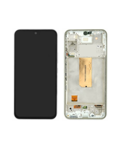 Дисплей Samsung A546 Galaxy A54 5G з сенсором в рамці (Білий) Service Original