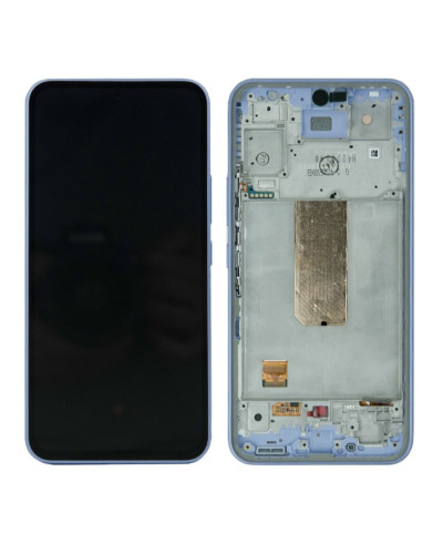 Дисплей Samsung A546 Galaxy A54 5G з сенсором в рамці (Фіолетовий) Service Original