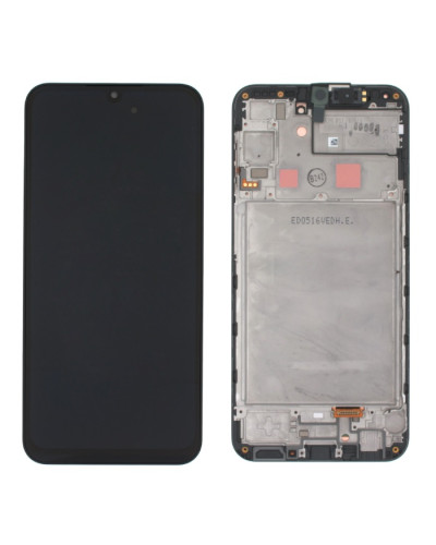 Дисплей Samsung A245 Galaxy A24 2023 з сенсором в рамці (Чорний) Original Assembled