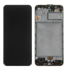 Дисплей Samsung M305 Galaxy M30 сенсором в рамці (Чорний) Service Original