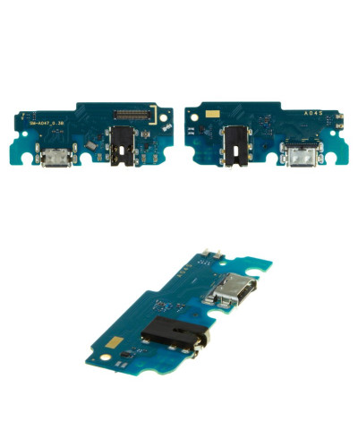 Плата зарядки Samsung A047 Galaxy A04s з компонентами / ORIGINAL