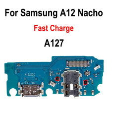 Плата зарядки Samsung A127 Galaxy A12 з компонентами / ORIGINAL
