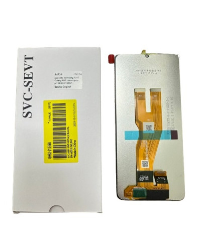 Дисплей Samsung A055 Galaxy A05 з сенсором (Чорний) Original Pack