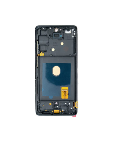 Дисплей Samsung G780 Galaxy S20 FE з сенсором в рамці (Чорний) OLED / BIG LCD