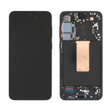 Дисплей Samsung S916 Galaxy S23 Plus з сенсором в рамці (Сірий) Service Original
