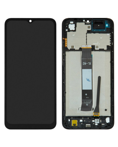Дисплей Xiaomi Redmi A1 / Redmi A1 Plus / Redmi A2 / Redmi A2 Plus з сенсором в рамці (Чорний) Original China