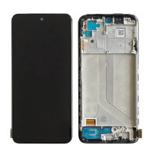 Дисплей Xiaomi Redmi Note 10 4G / Note 10S / Poco M5s з сенсором в рамці (Чорний) OLED