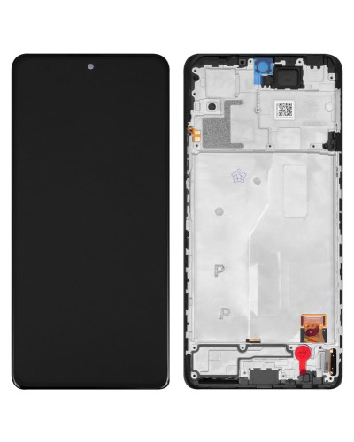 Дисплей Xiaomi Redmi Note 10 Pro / Note 10 Pro Max з сенсором в рамці (Чорний) Original China