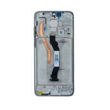 Дисплей Xiaomi Redmi Note 8 Pro з сенсором в рамці (Білий) Single Sim / Original China