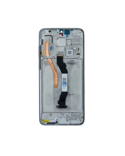 Дисплей Xiaomi Redmi Note 8 Pro з сенсором в рамці (Білий) Single Sim / Original China