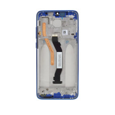Дисплей Xiaomi Redmi Note 8 Pro з сенсором в рамці (Синій) Single Sim / Original China