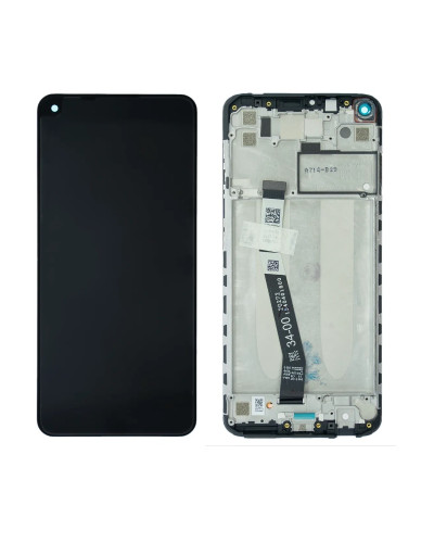Дисплей Xiaomi Redmi Note 9 / Redmi 10X 4G з сенсором в рамці (Чорний) Original China