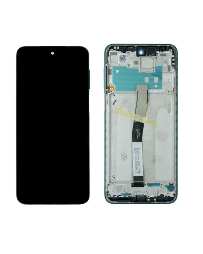 Дисплей Xiaomi Redmi Note 9 Pro / Note 9S / Note 9 Pro Max з сенсором в рамці (Зелений) Original China
