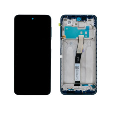 Дисплей Xiaomi Redmi Note 9 Pro / Note 9S / Note 9 Pro Max з сенсором в рамці (Синій) Original China