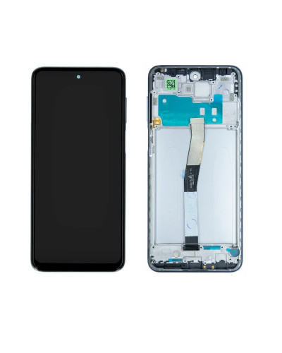 Дисплей Xiaomi Redmi Note 9 Pro / Note 9S / Note 9 Pro Max з сенсором в рамці (Сірий) Original China