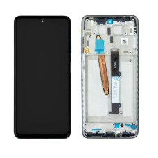Дисплей Xiaomi Poco X3 / Poco X3 NFC / Poco X3 Pro з сенсором в рамці (Чорний) Original China