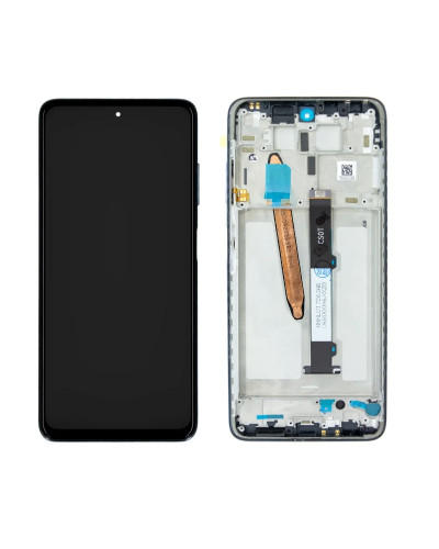 Дисплей Xiaomi Poco X3 / Poco X3 NFC / Poco X3 Pro з сенсором в рамці (Чорний) Original China
